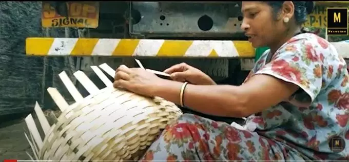 लॉकडाउनचा फटका : टोपल्या विकणाऱ्या महिलेचं बजेट कोलमडलं