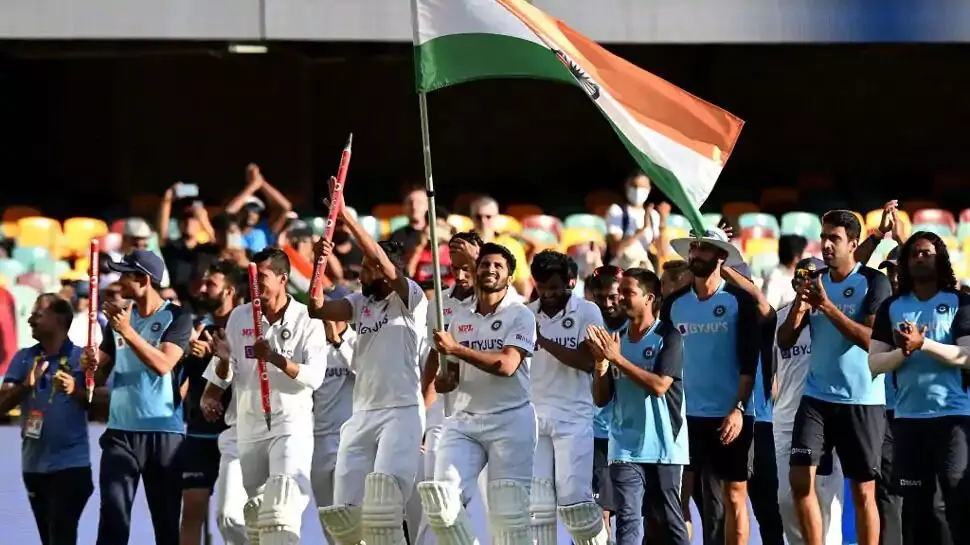भारताची कसोटी स्पर्धा क्रमवारीत भरारी!