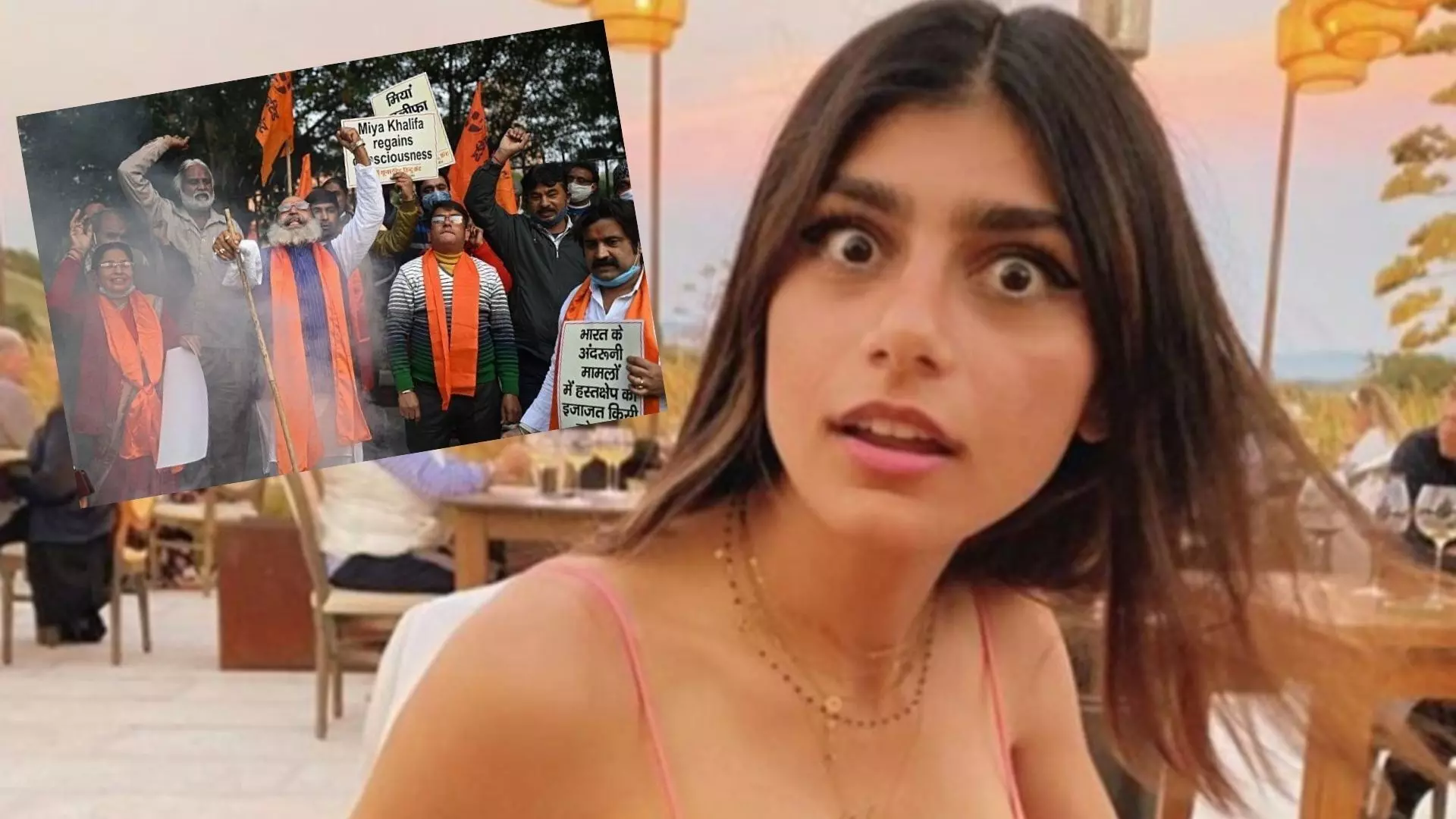 Mia khalifa : ट्रोलर्सचे फोटो पोस्ट करत मिया खलीफाने उडवली खिल्ली