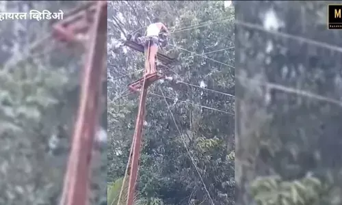 पूराच्या पाण्यातून पोहत जाऊन १२ गावांचा खंडीत विद्युत पुरवठा केला सुरु पूराच्या पाण्यातून पोहत जाऊन १२ गावांचा खंडीत विद्युत पुरवठा केला सुरु