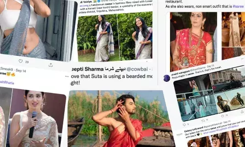 साडी स्मार्ट नाहीय का? दिल्लीच्या रेस्टॉरंट ने साडी परिधान केलेल्या महिलेला नाकारला प्रवेश साडी स्मार्ट नाहीय का? दिल्लीच्या रेस्टॉरंट ने साडी परिधान केलेल्या महिलेला नाकारला प्रवेश