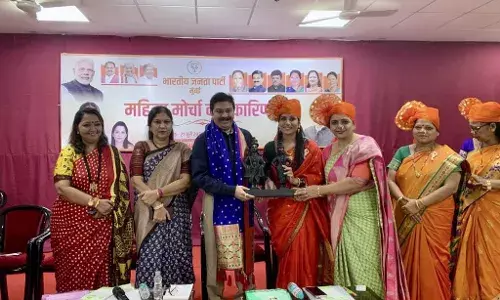 महिला शक्ती हीच पक्षाची खरी ताकद - प्रसाद लाड महिला शक्ती हीच पक्षाची खरी ताकद - प्रसाद लाड