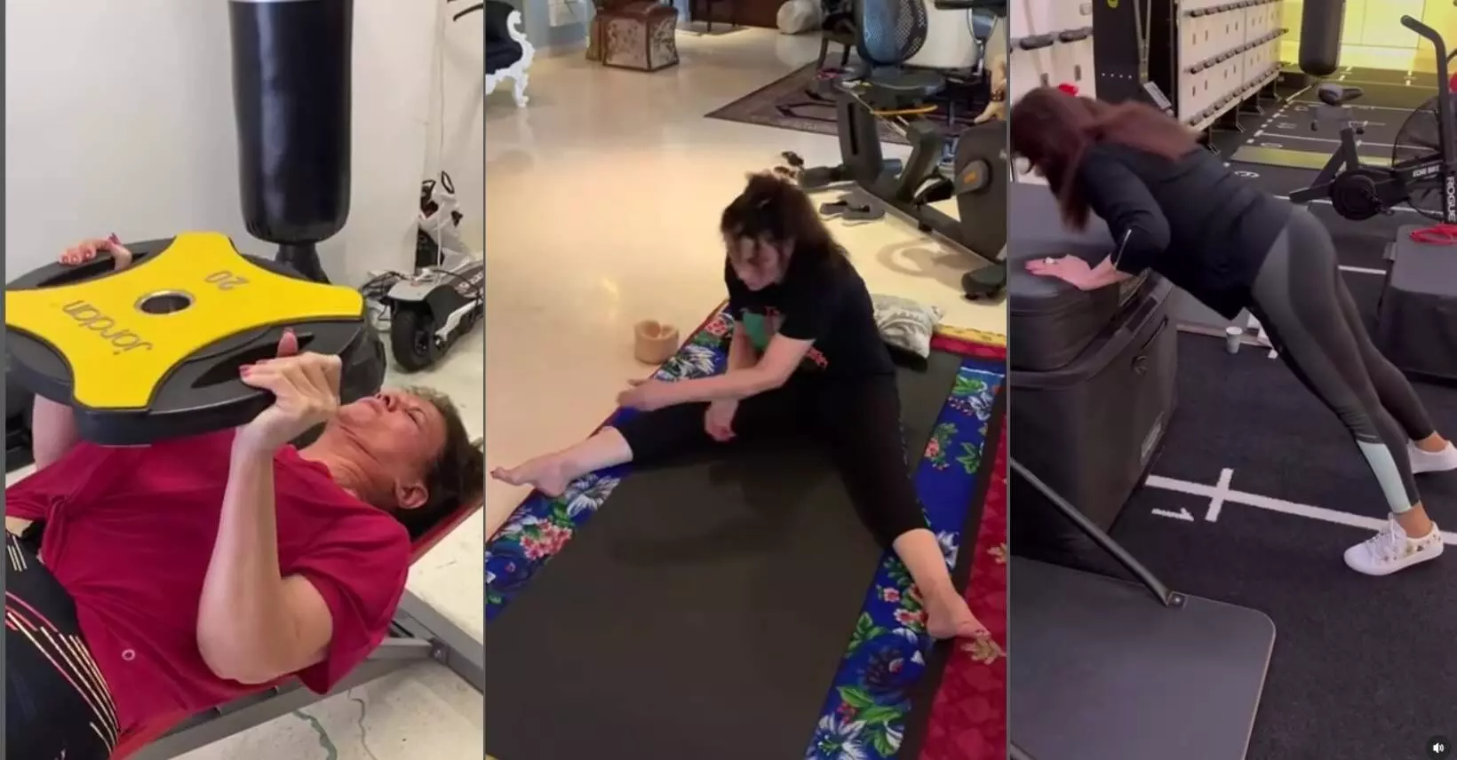 अप्रतिम आहात मॅडम.. मुमताजचा Gym मधील व्हिडिओ आहेच असा..
