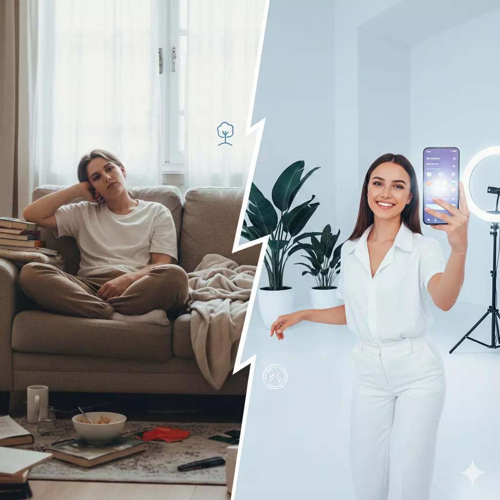 सोशल मीडिया वास्तव vs. आभास