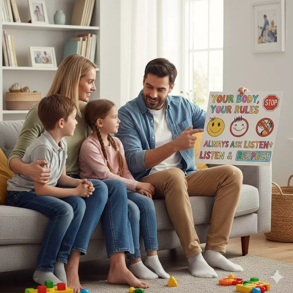 मुलांना ‘कन्सेंट’ शिकवणं – 5 वर्षांपासून सुरू होणारा महत्वाचा धडा
