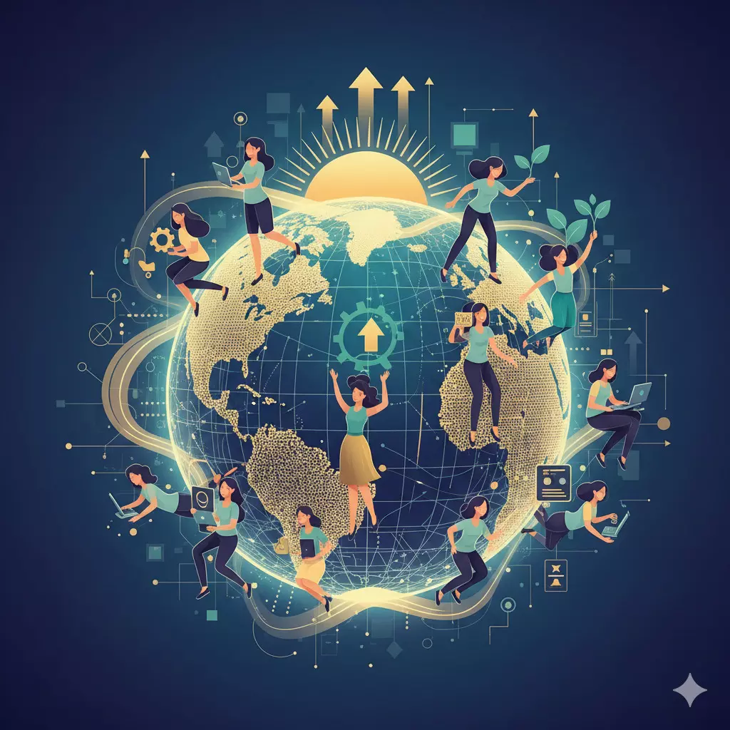 जागतिक अर्थव्यवस्थेत महिलांचे स्थान