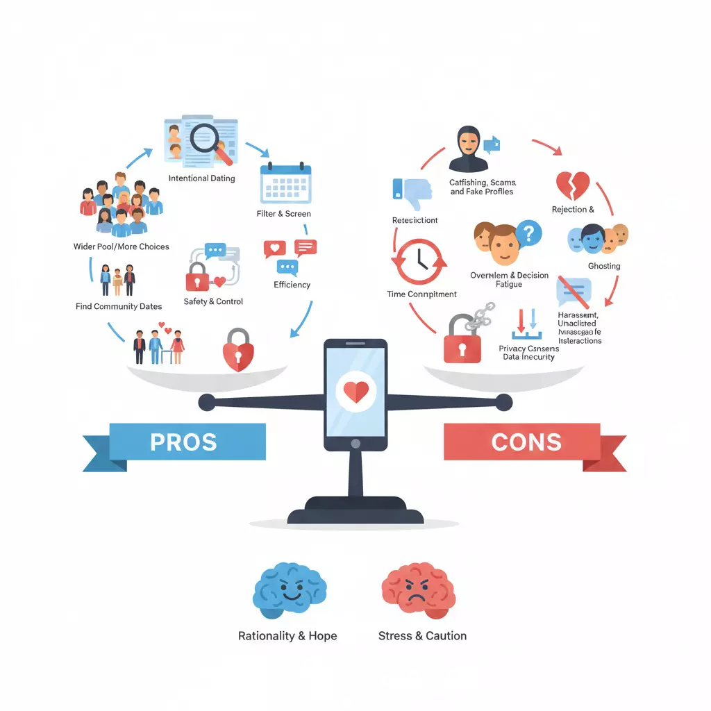 ऑनलाइन डेटिंग अ‍ॅप वापरताय - मग हे वाचाच!!