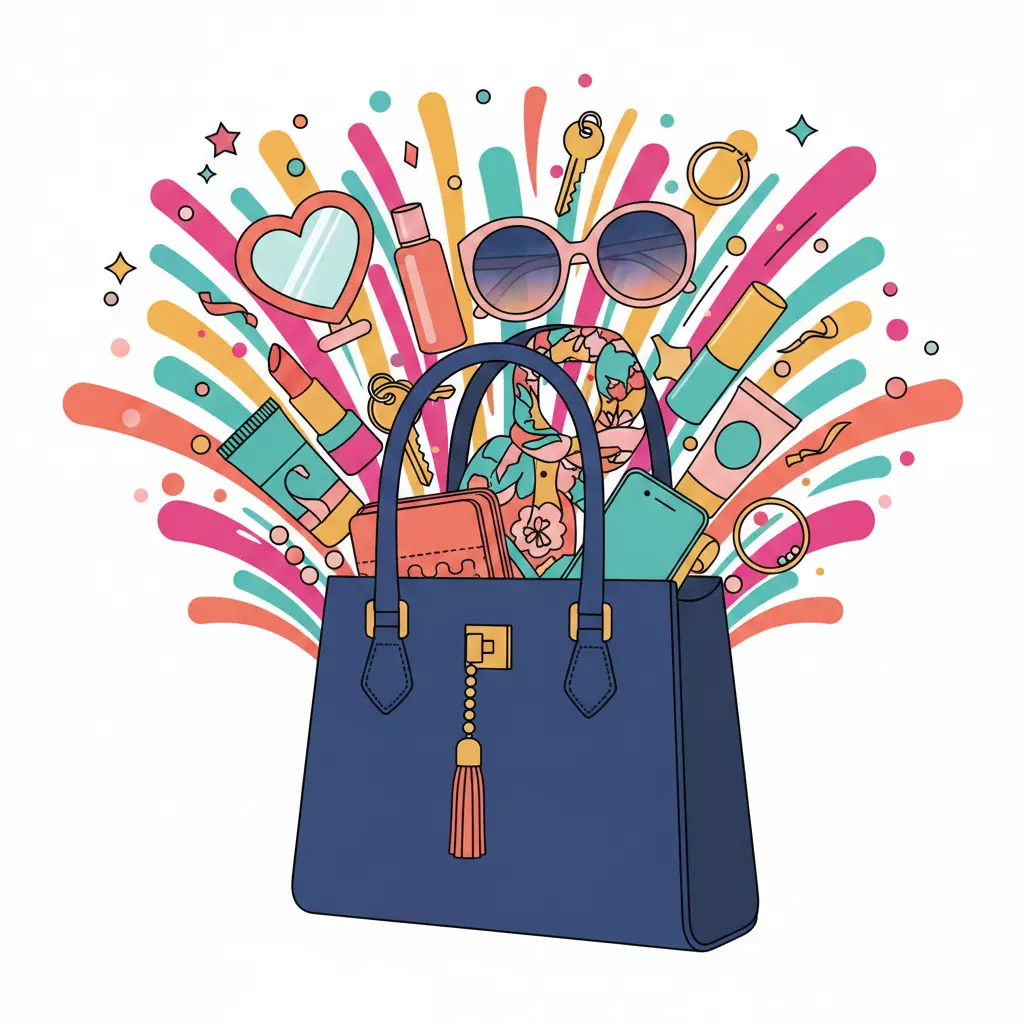 महिलांच्या पर्समधील खजिना