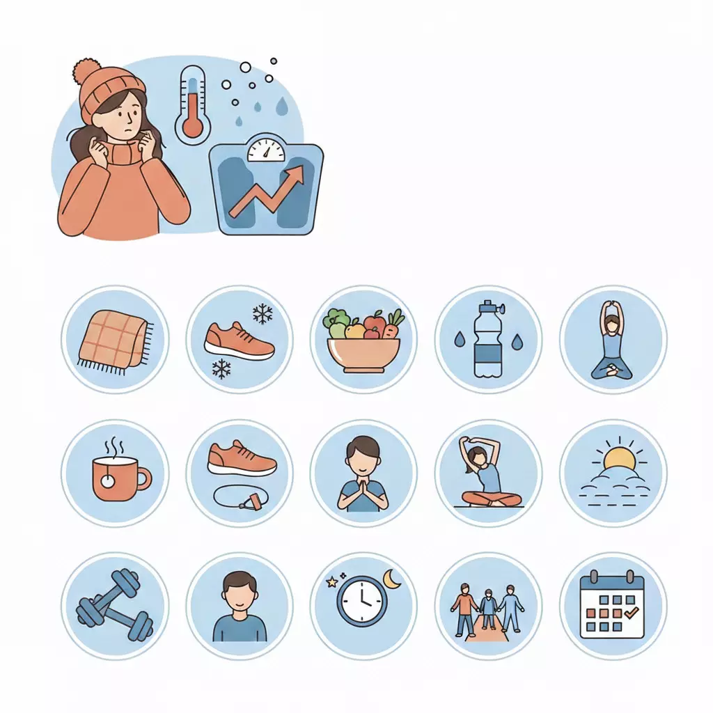 “थंडी आली की वजन का वाढतं? महिलांसाठी १० सोप्या आणि टिकाऊ फिटनेस सवयी”