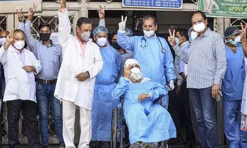 राज्यात कोरोना रुग्ण बरे होण्याचं प्रमाण ५९.८४ टक्के... राज्यात कोरोना रुग्ण बरे होण्याचं प्रमाण ५९.८४ टक्के...