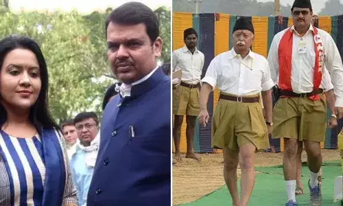 अमृता फडणवीसांना आवरा, अन्यथा देवेंद्र फडणवीस यांचे करियर खराब होईल, किशोर तिवारींचं आरएसएस ला पत्र