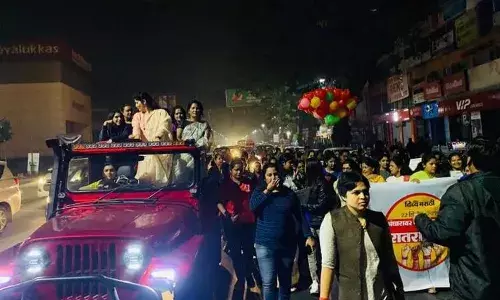 हा जल्लोष महिलांच्या स्वातंत्र्याचा...