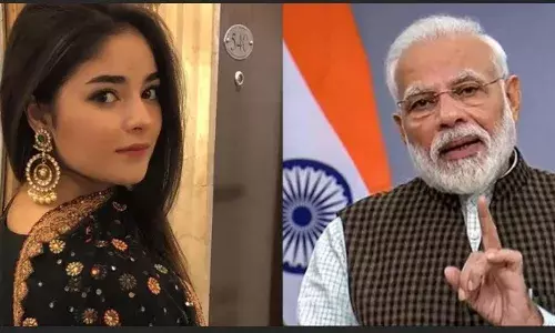 आमचा आवाज दाबणं इतकं सोपं आहे का?; झायरा वसीमचा मोदींना सवाल