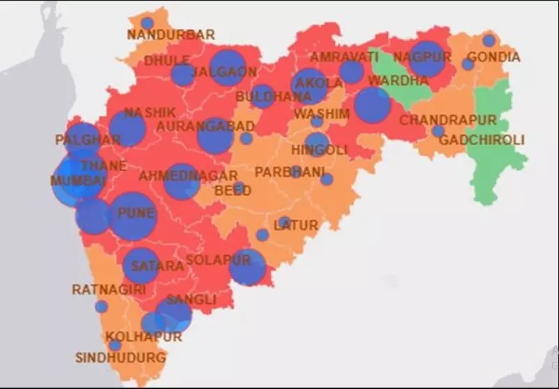 तुमच्या  जिल्ह्यात कोरोनाचे एकूण किती रुग्ण? पाहा एका क्लिक वर