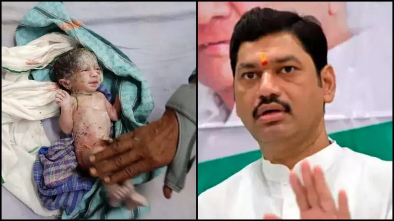 रेल्वे ट्रॅकवर सोडलेल्या नकोशीला धनंजय मुंडेंनी घेतलं दत्तक