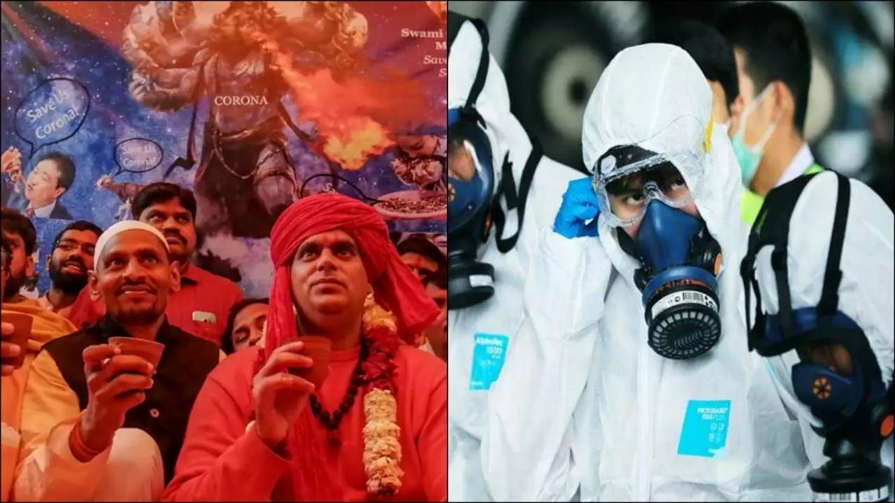 संसर्ग करोनाचा आणि अंधश्रद्धेचाही...- हमीद दाभोळकर