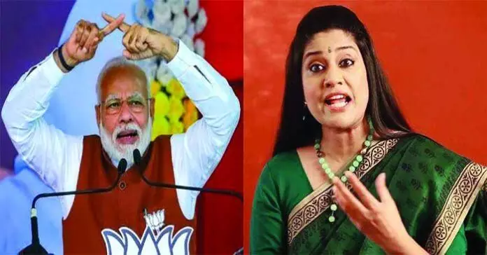 सर, तुमची आयटी सेल खरी तुकडे-तुकडे गँग; रेणुका शहाणेचा मोदींच्या ट्वीटला रिप्लाय