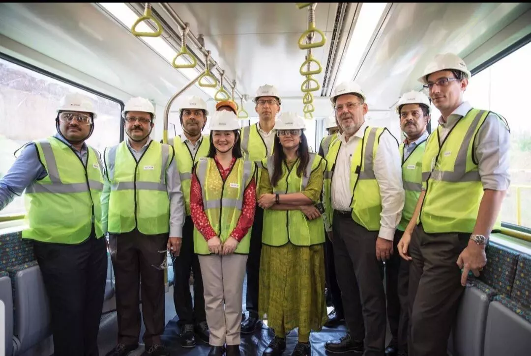 ऑस्ट्रेलियाची मेट्रो रेल्वे भारतात तयार झाली