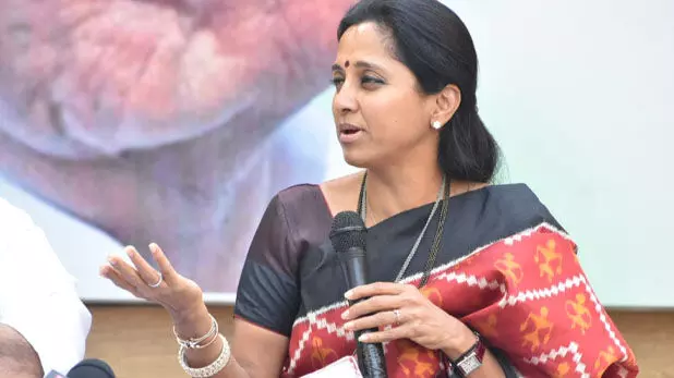 ‘भाजपचे संकल्पपत्र म्हणजे जनतेला दाखवलेलं गाजर’- सुप्रिया सुळे
