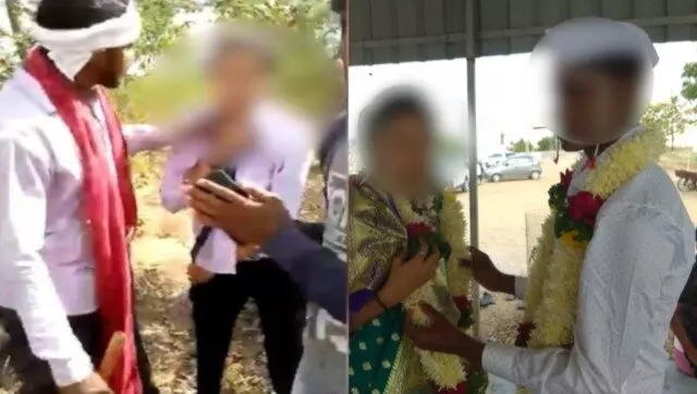 मारहाण झालेल्या त्या प्रेमी युगुलाने केले लग्न…