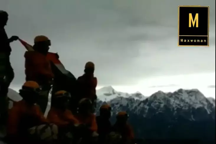 ITBP च्या बॉर्डर पोलीस दलाच्या या महिलांनी केली 17 हजार फुट उंचीच्या पर्वत सर