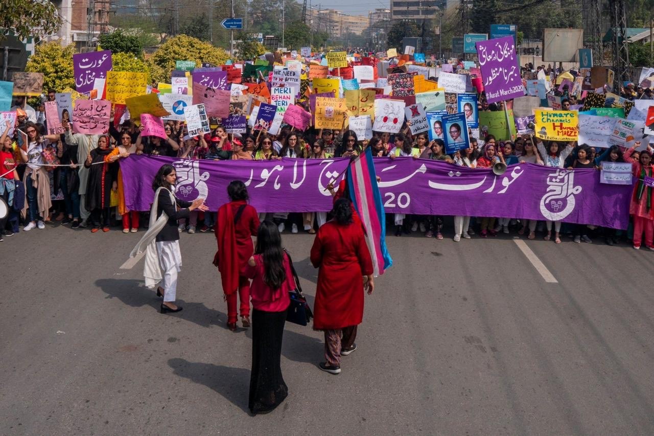 Women's Day aurat march in pakistan 