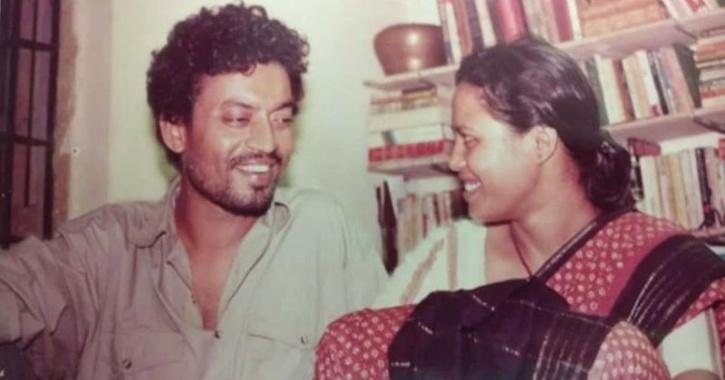Irfan Khan and wife Sutapa Sikdar 